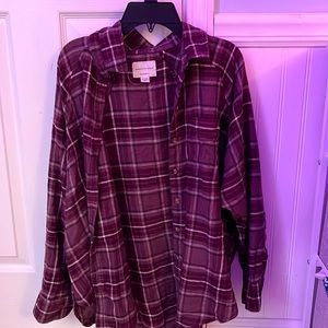 red and white flannel